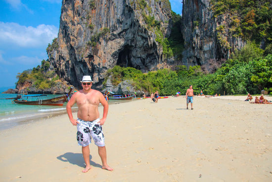 Der Sonnenbrand an den Armen von der Fahrt zum Emerald Pool , man sieht ihn deutlich