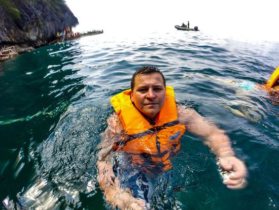 Hinein kommt man nur über den Seeweg.