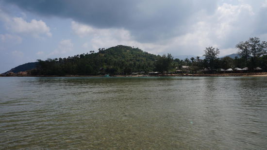 Das erste Mal Sonne an dem Tag