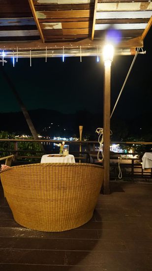 Unsere (fast) allabendliche Essensaussicht