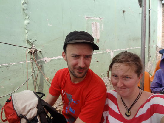 Ob uns da noch ein Bus mitnehmen wird.....