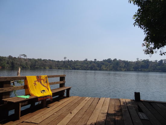 Traumhafte Idylle am Kratersee