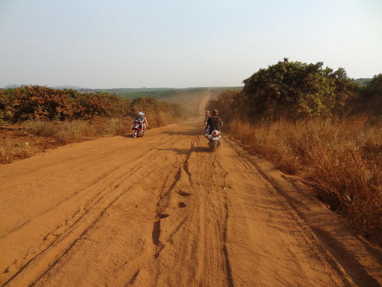 Noch einer der besseren Streckenabschnitte - beim Rest war ich zu beschäftigt mit den Überlegungen wie und wo ich denn am besten fahren solle, als dass noch Zeit für ein Foto blieb