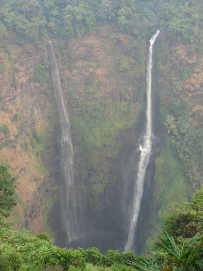 DAS ist ein Wasserfall, wie ich mir atemberaubend vorstelle!