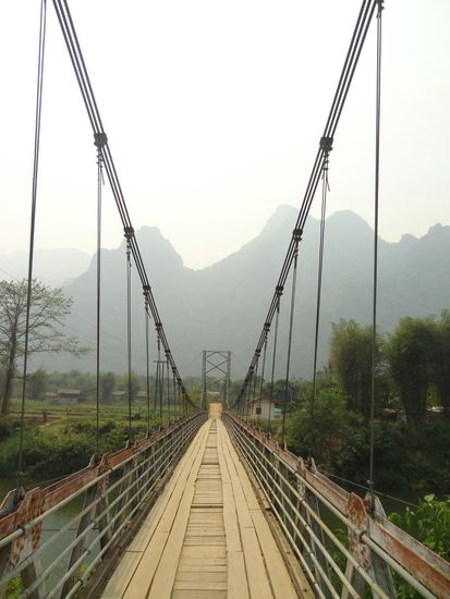 Auch hier verschwindet alles im Dunst...