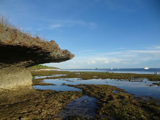 Extreme Ebbe jeden Nachmittag/Abend auf der ganzen Insel