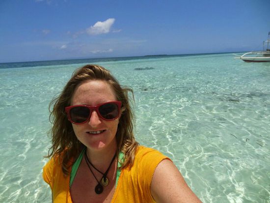 auf Virgin Island, als wir dort waren 10 cm unter Wasser