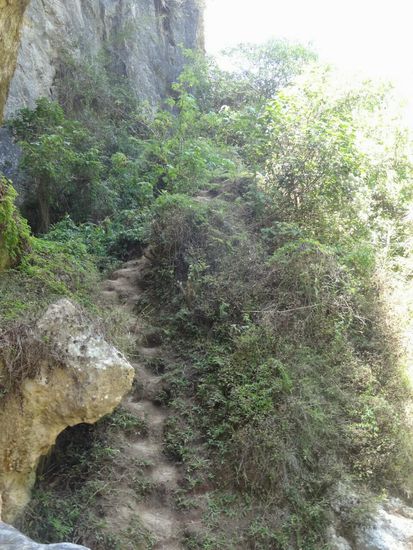 Wanderung im Echo Valley - ganz schön steil!