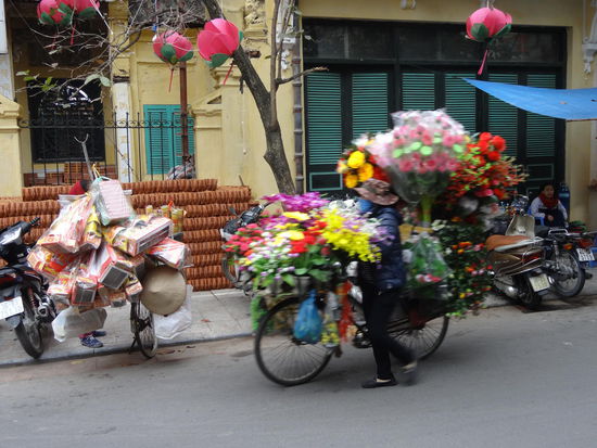 So viel als möglich aufs Rad