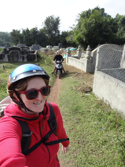 Ich weiß gar nicht warum Lukas hier nicht fahren wollte, ist doch fast schon Autobahn