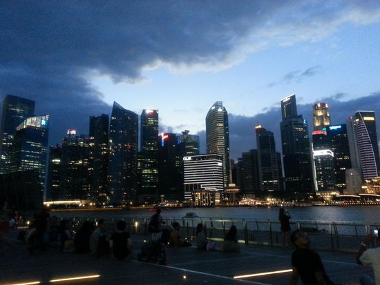 Skyline an der Bay