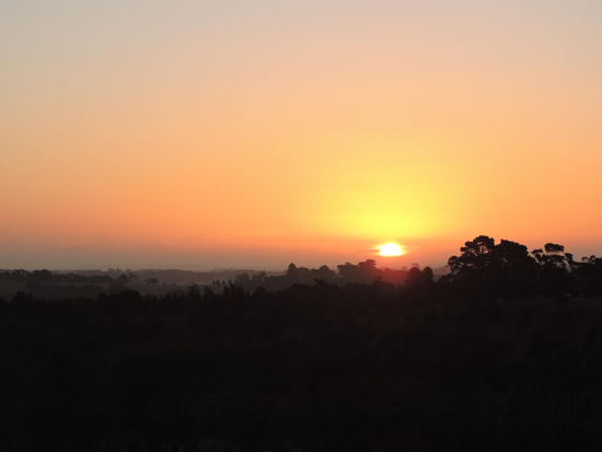 Sonnenuntergang in Mount Gambier