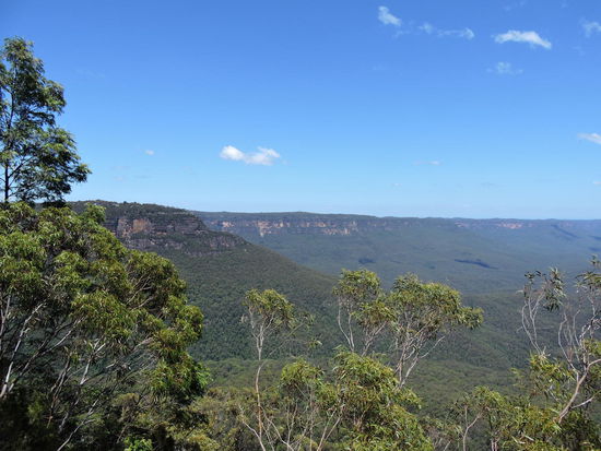 Blick auf die Blue Mountains