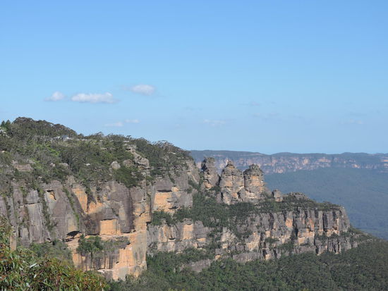 Blick auf die 3 Sisters