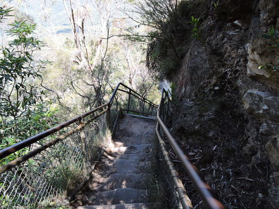 Nicht gerade wenig Stufen