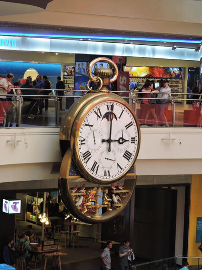 Glockenspiel im Shopping Central