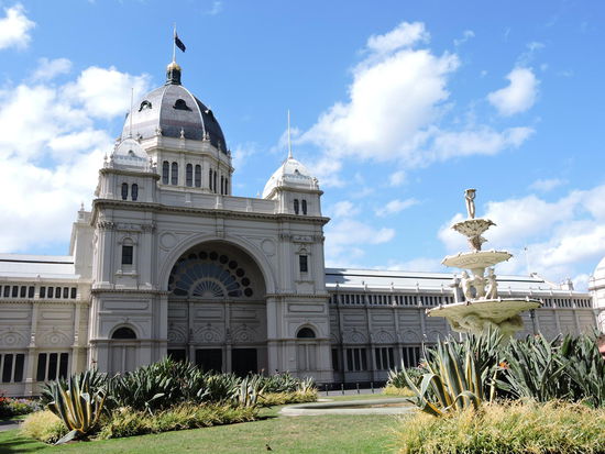 Royal Exib. Building gehört zum UNESCO-Weltkulturerbe