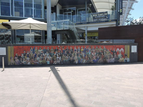 Viele Personen aus Theater und Fernsehen sind hier verewigt.