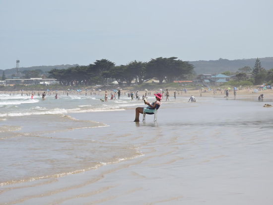 Australisches Strandleben