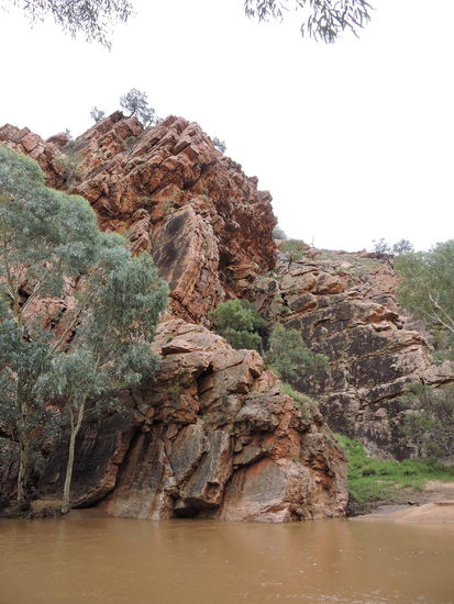 Leider kein Weg zu den Felsmalereien
