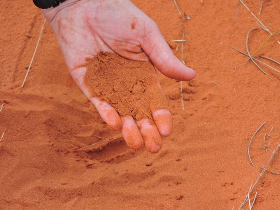 Was für eine rote Erde