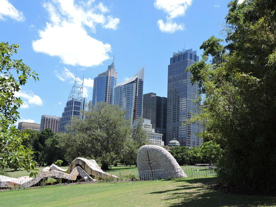 Noch einmal ein Blick auf die Skyline