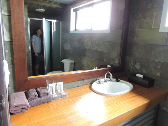 Badezimmer Orbost Motel