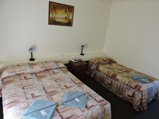 Leongatha Motel, Betten etwas zu weich...