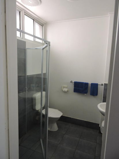Badezimmer zu Central Motel in Colac