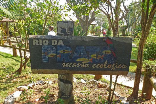 Unser erstes Ziel das Marcos mit uns ansteuert ist die Pousada Rio da Prata.