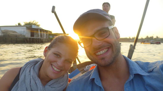 ...naja, ein bisschen verschlafen, aber glücklich 