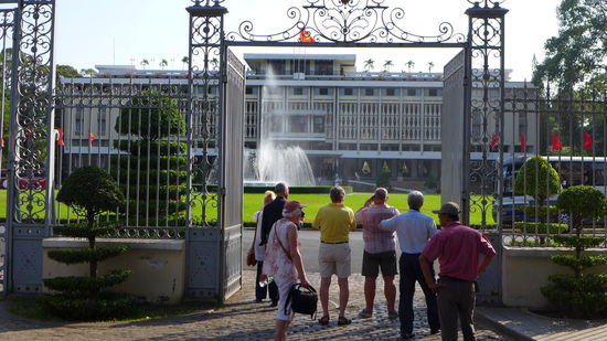 Wiedervereinigungspalast...schnell ein Foto geknipst (wie auch manch anderer) und weiter gings.