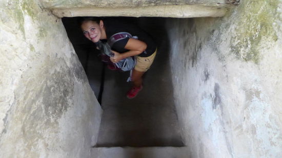 Tunneleingang... Noch siehts ganz okay aus.