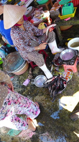 Da wurde geschnipselt wie am Fließband.