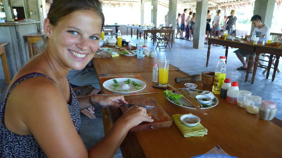 Auf dem Weg zur fertigen Rolle!