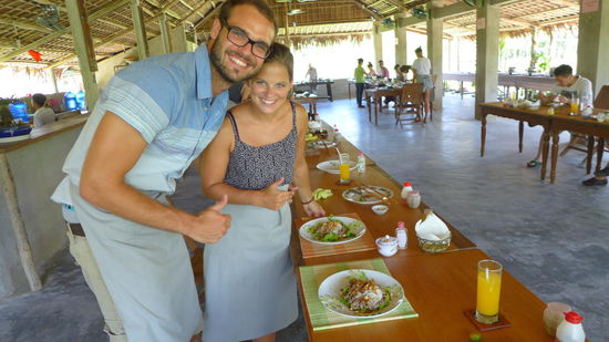 Und die zwei Schöpfer dieser Leckerbissen. 
