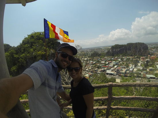 Auf dem Marmorberg Thuy Son bei Da Nang.