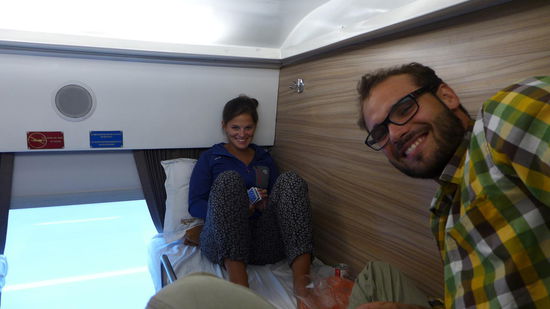 Soft-Sleeper Abteil, die etwas teuere Variante 