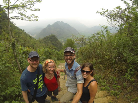 Mit Sebastian und Kathrin 