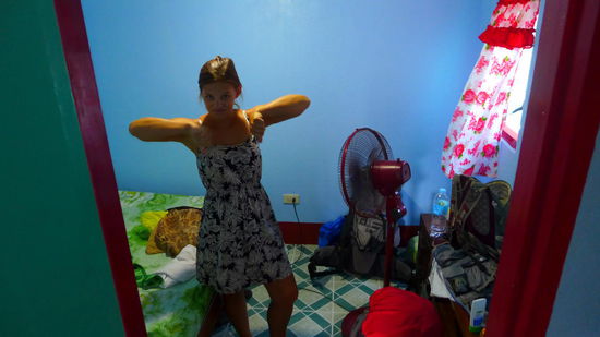 Die erste Unterkunft...oder eher, das letzte Loch in El Nido!