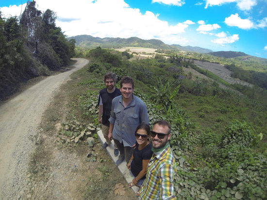Das Landschaftsbild war sehr abwechslungsreich
