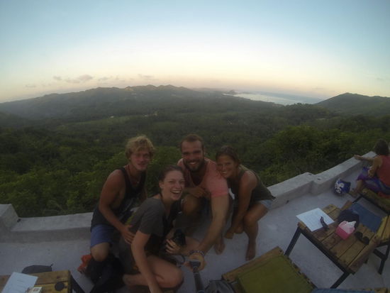 Und bei der Rückfahrt genossen wir noch diese Aussicht 