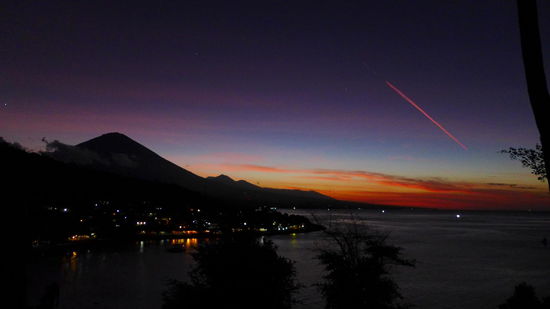 Und abends bot sich uns ein so herrlicher Sonnenuntergang