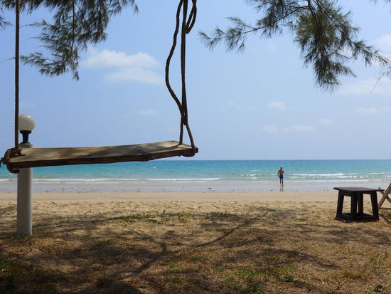 Ausblick von unserem eigentlichen Bungalow 