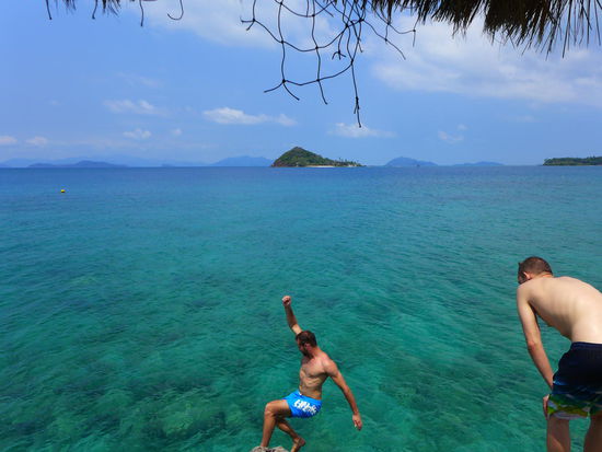 ...dem die Jungs nicht widerstehen konnten 