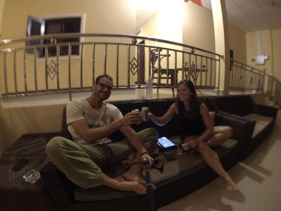 Ein Feierabendbier nach einem tollen Tag