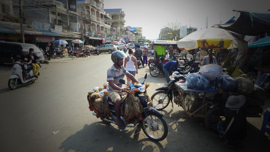 Frischfleisch auf zwei Rädern 