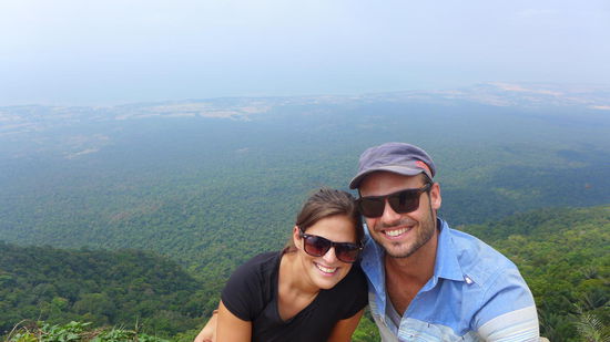 Von hier konnten die Khmer fast auf die Insel Phu Quoc spucken...