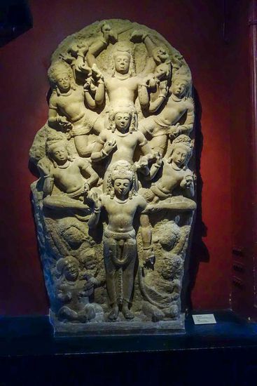 Skulptur im Chhatrapati Shivaji Maharaj Museum