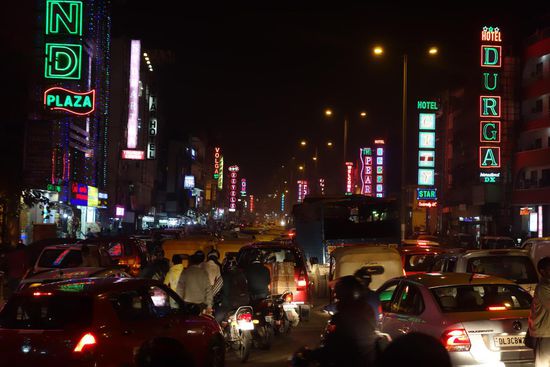 Hotelsituation in der Nähe vom Bahnhof "New Delhi"
